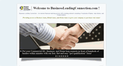 Desktop Screenshot of businesslendingconnection.com